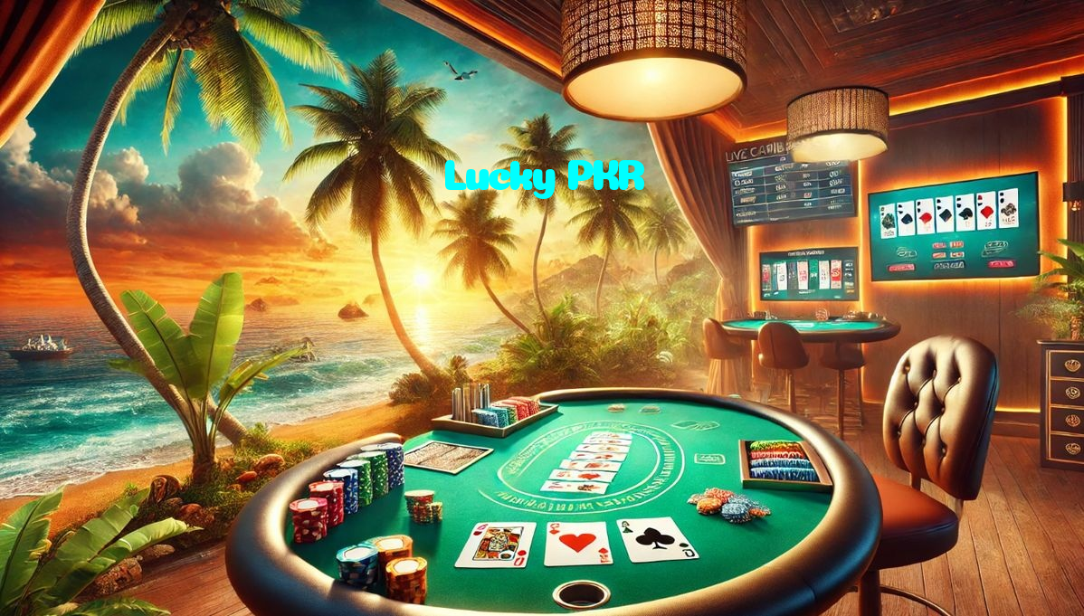 Lucky PKR casino presented on mobile device in Pakistan with slots and live games